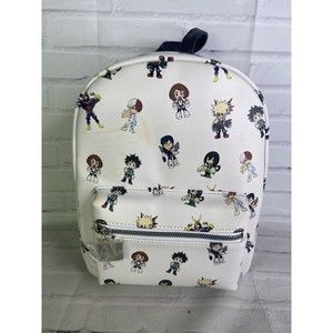 My Hero Academia Chibi Characters UA High All Over Print Mini Backpack Bag New